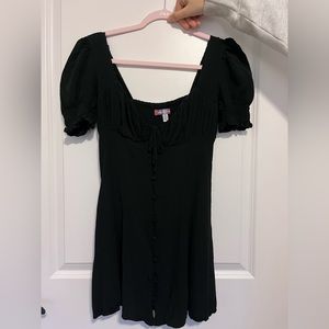 Urban outfitters black mini dress